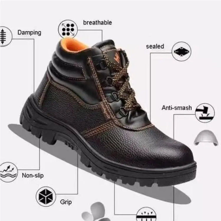 Men Work Safety Boots - MyEmpired