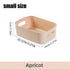 Desktop storage box cosmetics miscellaneous items snacks storage basket kitchen organizing box household drawer plastic storage - MyEmpired