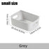 Desktop storage box cosmetics miscellaneous items snacks storage basket kitchen organizing box household drawer plastic storage - MyEmpired