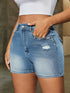 2024 Popular Summer Spicy Girl Wind Broken Hole Design Jeans - MyEmpired