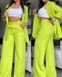 Blazer Sets Two Piece Suit - MyEmpired