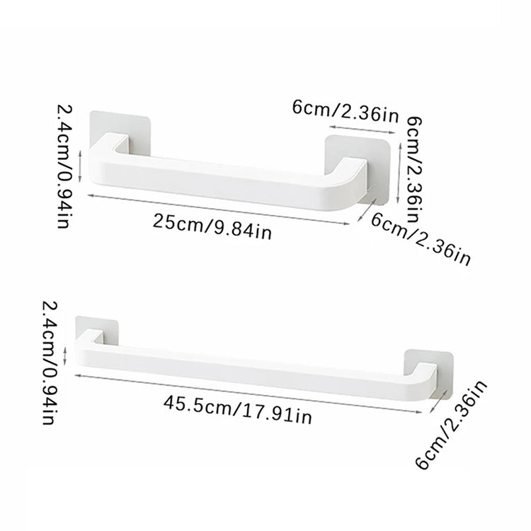 Bathroom Slipper Shelf Punch Free Wall Mounted Shoes - MyEmpired