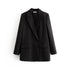 TRAF Blazer Woman Black Beige Khaki Blue Green Gray Women coat Fashion Office Wear Women&