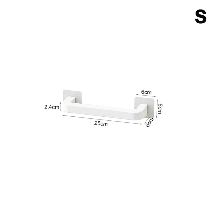 Bathroom Slipper Shelf Punch Free Wall Mounted Shoes - MyEmpired