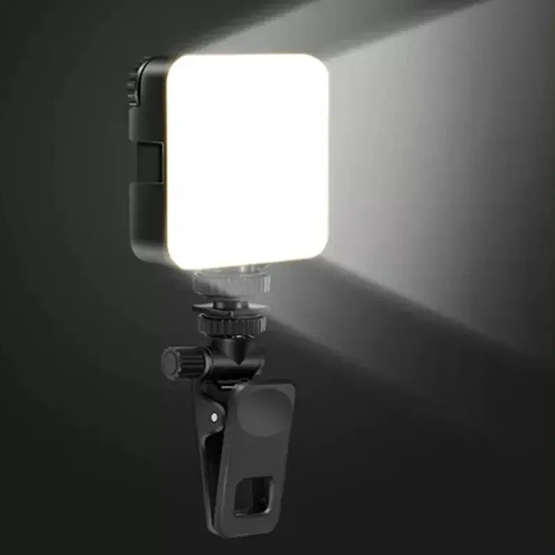 Mini Portable Fill Light LED Video Light Photography Lighting Cell Phone Selfie Livestreaming Fill Lamp Cold and Warm Vlog Lamp