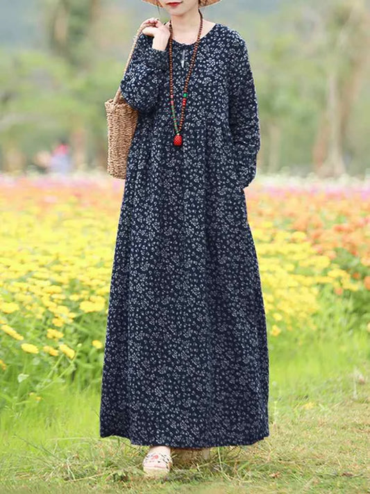 Vintage Floral Dress