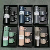 Vacuum Flasks & Thermoses Set Thermos for Hot Water Bottle Drinkware Fathers Day Gifts Home & Stainless Steel 500ml Thermal Cold - MyEmpired