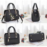 Lychee pattern PU Portable bucket bag - MyEmpired