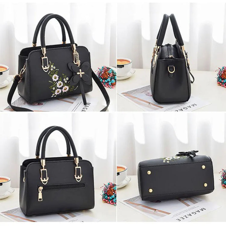 Lychee pattern PU Portable bucket bag - MyEmpired