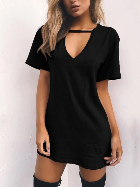 Sexy Elegant Dress Wrap Deep - MyEmpired