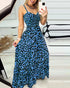 Vestidos Largos Leopard Print T-shirt Dress, Sexy Temperament Long Dress, Elegant, Summer, 2024 Elegant And Sexy Women Clothing - MyEmpired