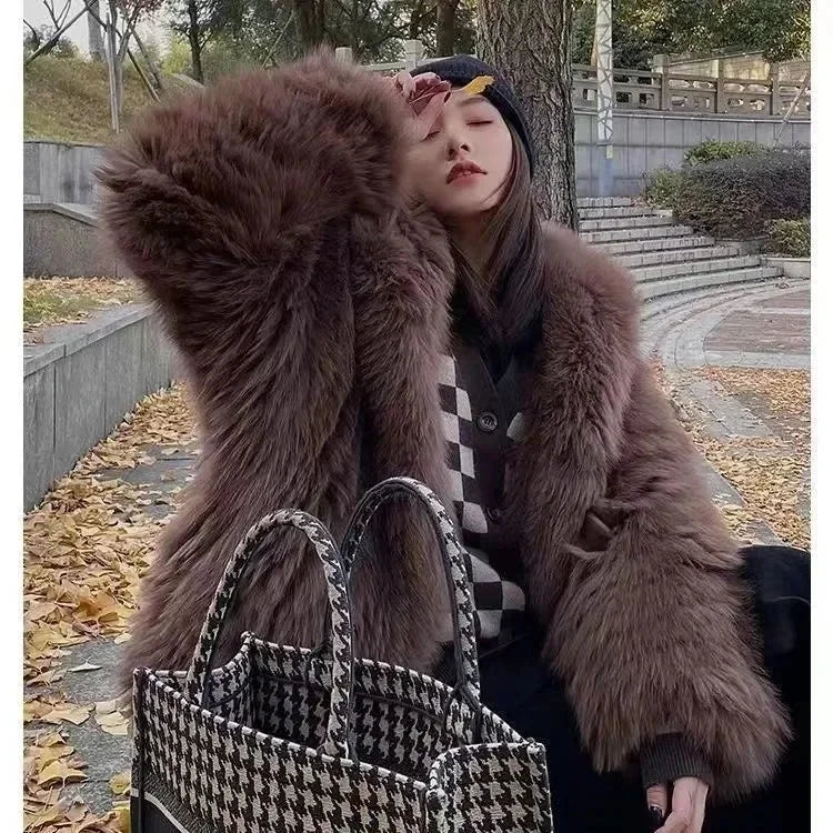 Coats super Warm Winter Furry - MyEmpired