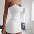 Summer Spaghetti Strap Mini Dress - MyEmpired