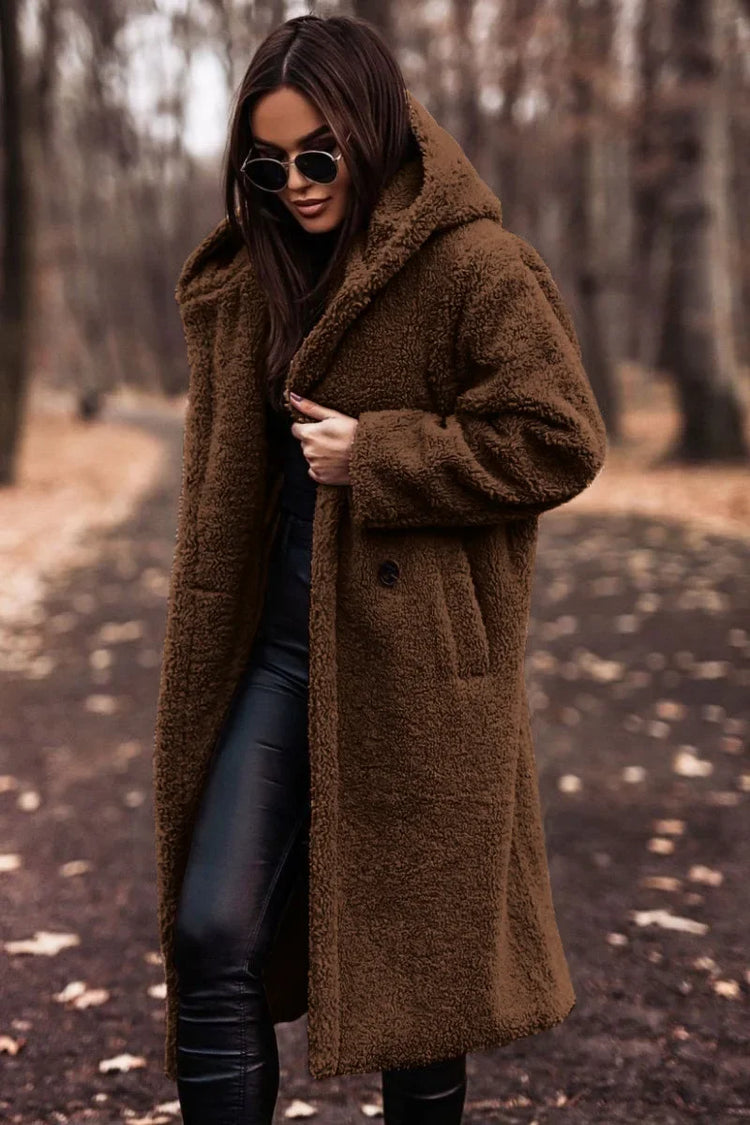 Keep Warm Single Button Coats Blends - MyEmpired
