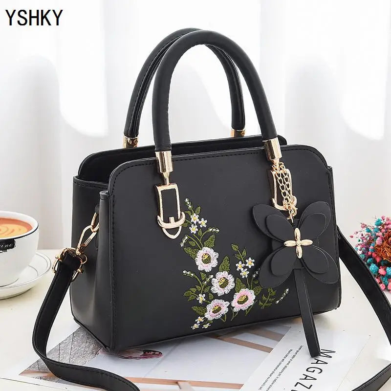 Lychee pattern PU Portable bucket bag - MyEmpired