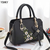 Lychee pattern PU Portable bucket bag - MyEmpired