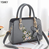 Lychee pattern PU Portable bucket bag - MyEmpired