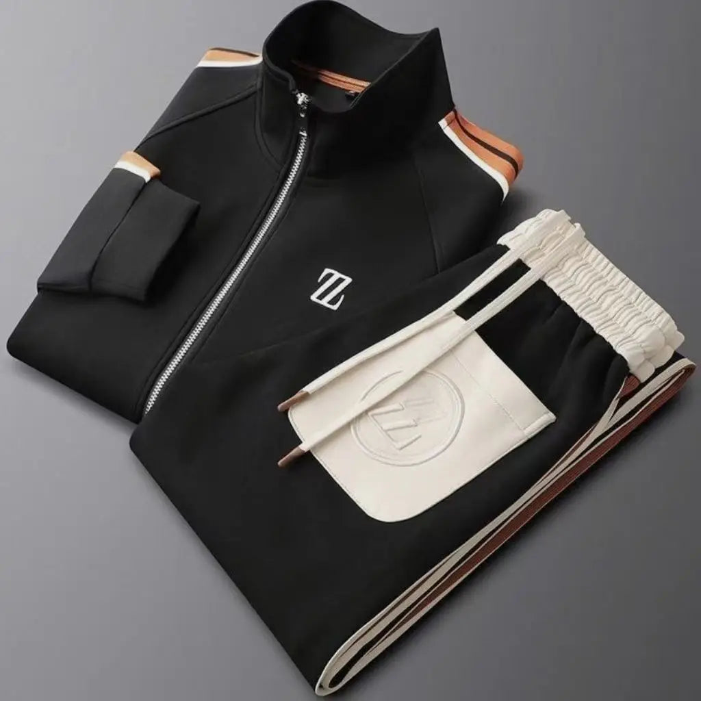 Spring Autumn Fashion Embroidered Men&