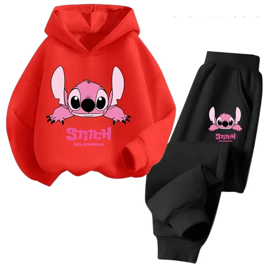 Children Hoodies Stitch Kawaii