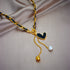 XIYANIKE 316L Stainless Steel Gold Color Love Heart Necklaces For Women Chokers 2021Trend Fashion Festival Party Gift Jewelry - MyEmpired