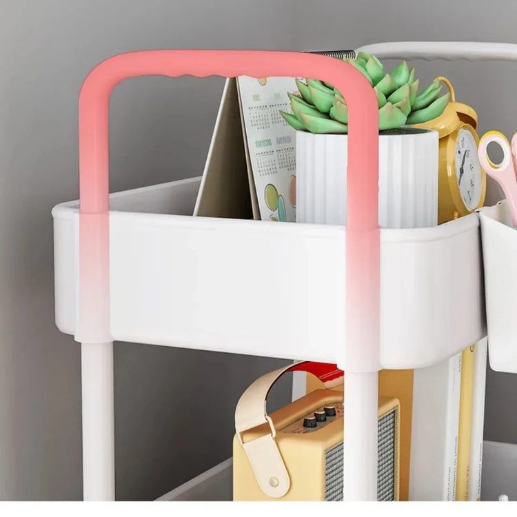 Mobile Storage Rack Trolley Household Kitchen Multifunctional Cart With Wheels Rack Bedroom Multi-Layer Storage Home Accessories - MyEmpired