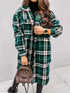 Medium and Long Woolen Coat Jackets Spring and Autumn Shirt Wool Coats Women&
