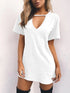 Sexy Elegant Dress Wrap Deep - MyEmpired