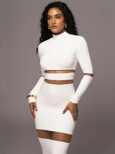Articat Mesh Patchwork Perspective Long Sleeve - MyEmpired