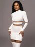 Articat Mesh Patchwork Perspective Long Sleeve - MyEmpired