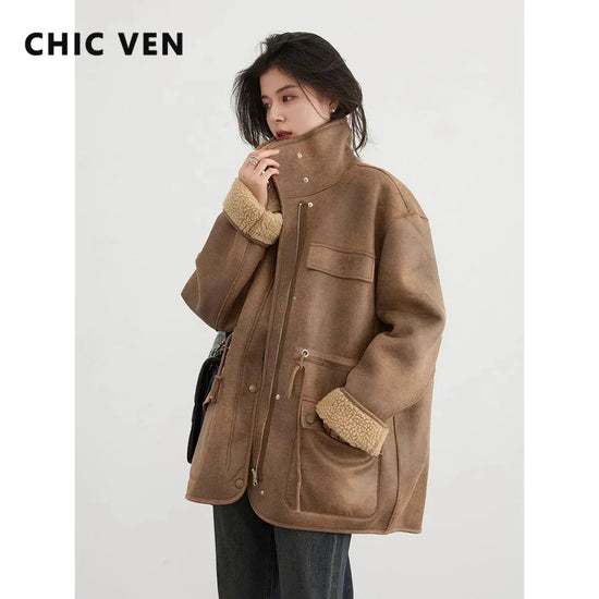 Jackets Thick Warm Solid - MyEmpired