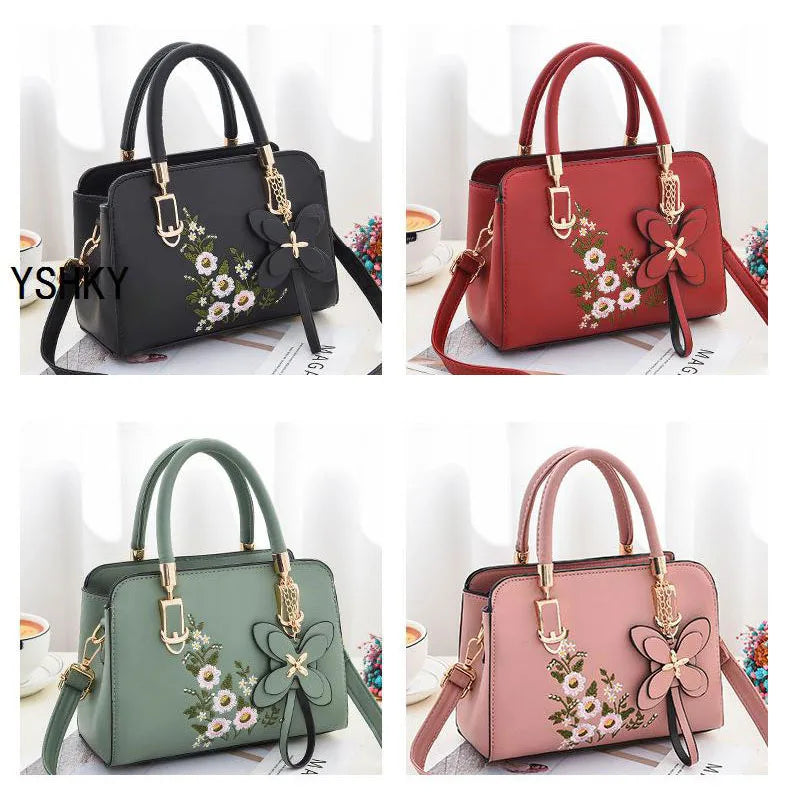Lychee pattern PU Portable bucket bag - MyEmpired