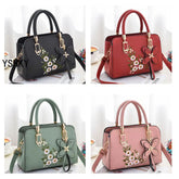Lychee pattern PU Portable bucket bag - MyEmpired
