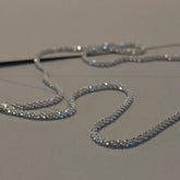 Popular Sparkling Necklace For Women Clavicle Chain Choker Fashion Jewelry Wedding Party Birthday Gift - MyEmpired