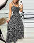 Vestidos Largos Leopard Print T-shirt Dress, Sexy Temperament Long Dress, Elegant, Summer, 2024 Elegant And Sexy Women Clothing - MyEmpired