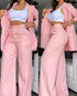 Blazer Sets Two Piece Suit - MyEmpired
