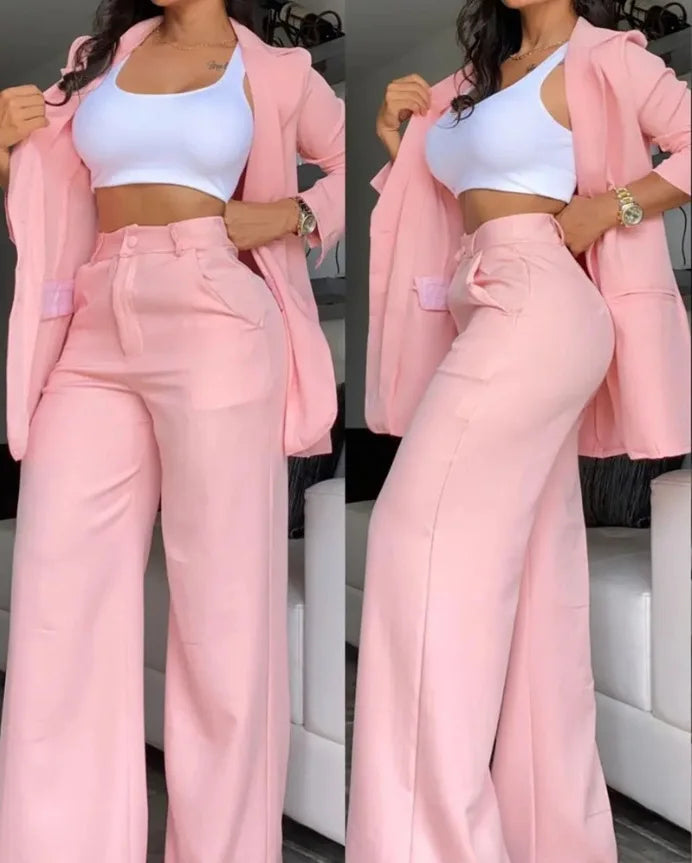 Blazer Sets Two Piece Suit - MyEmpired