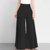 Spring Autumn Fashion Women High Waist Wide Leg Pants Female Elegant Flare Trousers Casual Solid Holiday Loose Long Pant New - MyEmpired