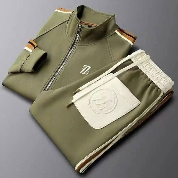 Spring Autumn Fashion Embroidered Men&