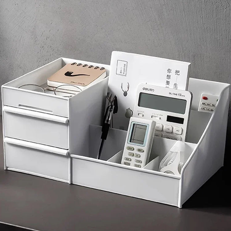 Makeup Organizer for Cosmetic Large Capacity Cosmetic Storage Box Organizer Desktop Jewelry Nail Polish Makeup Drawer Container - MyEmpired