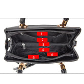 Lychee pattern PU Portable bucket bag - MyEmpired