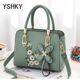 Lychee pattern PU Portable bucket bag - MyEmpired