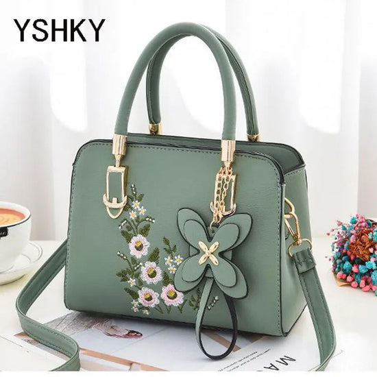 Lychee pattern PU Portable bucket bag - MyEmpired