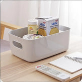 Desktop storage box cosmetics miscellaneous items snacks storage basket kitchen organizing box household drawer plastic storage - MyEmpired