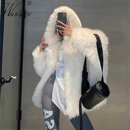 Coats super Warm Winter Furry - MyEmpired