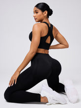 Round Neck Wide Strap Tank and Leggings Active Set - MyEmpired