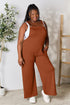 Double Take Full Size Wide Strap Overall with Pockets - MyEmpired