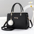Chic Black Faux Leather Crossbody - MyEmpired