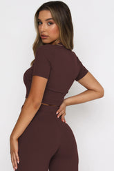 Round Neck Short Sleeve Top and Pants Set - MyEmpired