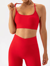 Spaghetti Strap Active Bra - MyEmpired