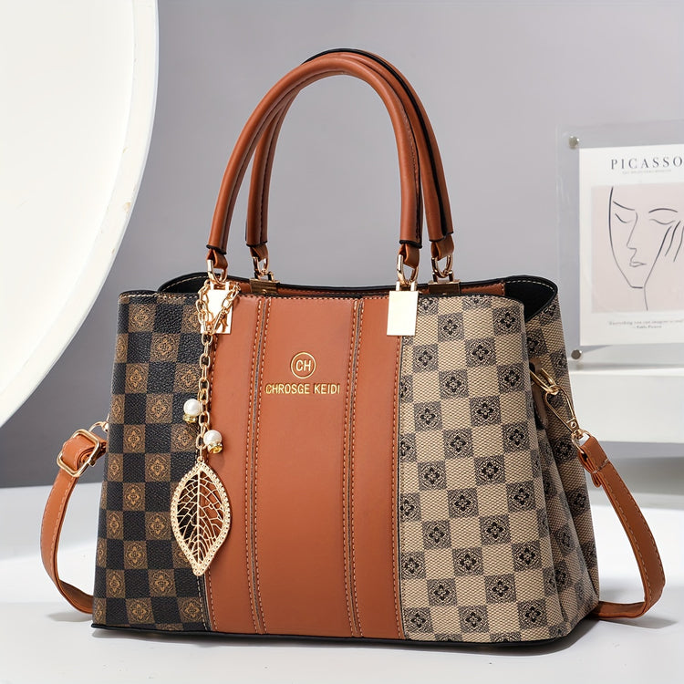 Elegant Large Capacity Tote Handbag - MyEmpired